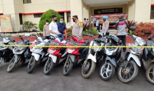 8 Pelaku Pencurian Sepeda Motor Dibekuk Satreskrim Polres Cianjur, Ini Modusnya