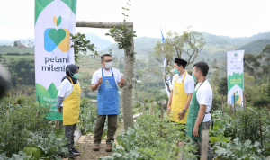 Gubernur Jabar Resmikan Kick-Off Program Petani Milenial