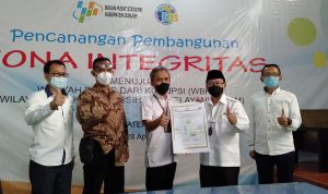 BPS Cianjur Canangkan Zona Integritas WBK-WBBM, Plt Bupati: Ini Patut Dicontoh Perangkat Daerah