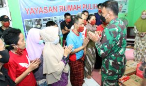 Dandim 0608/Cianjur Terharu Saat Kunjungi Yayasan Rumah Pulih Jiwa