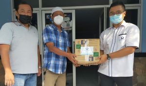 DPC Hiswana Migas Cianjur Salurkan Sembako Bagi Wartawan