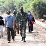 Dandim 0608 Cianjur Tinjau Kegiatan TMMD di Mande Cianjur