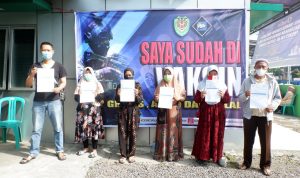 Kodim 0608/Cianjur Gelar Serbuan Vaksinasi Nasional