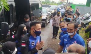 Ketua Umum Partai Demokrat AHY Kunjungi Cianjur