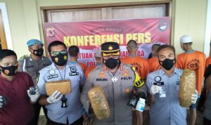 Polres Cianjur Amankan Tujuh Pengedar Narkoba Jaringan Antar Pulau