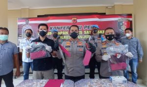 Polres Cianjur Amankan Pelaku Pembacokan