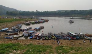 Petani Ikan KJA Was-was, Volume Air Waduk Cirata Terus Turun