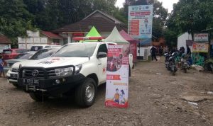 Tim Mobile Vaksin PMI Cianjur Sisir Desa