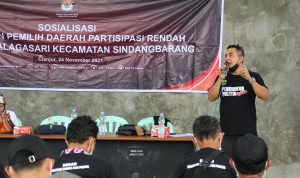 Sosialisasi Pendidikan Pemilih KPU Cianjur Sentuh Wilayah Cianjur Selatan