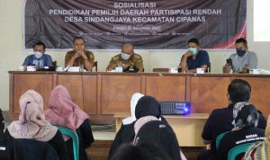 Belum Penuhi Target Nasional, KPU Cianjur Evaluasi Partisipasi Masyarakat