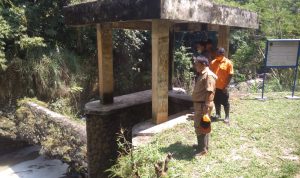 Bendungan Sungai Cisarua Jebol, Hektaran Sawah Terancam Kering