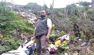 Terlalu, Banyak Sampah Dibuang Sembarangan di Cipanas