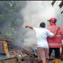 Rumah Semi Permanen Hangus Dilalap Si Jago Merah