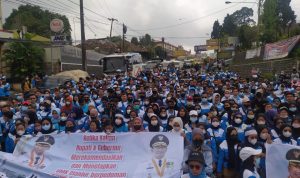 Buruh Cianjur Bakal Ontrog Istana Cipanas-Gedung Sate