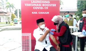 Cianjur Mulai Vaksinasi Booster Hari Ini, Dinkes: Prinsipnya dosis dua sudah enam bulan