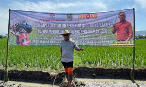 BP Mektan Aplikasikan Mesin Rice Transpalanter, Sukseskan Program IP 400