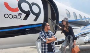 Private Jet Juragan 99 Ternyata Sewaan