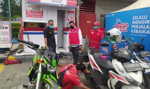 Instal Aplikasi Ini, Pemudik yang Melintasi Cianjur Bisa Dapat Merchandise di Posko Pertamina Siaga