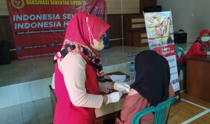 Banyak Warga Belum Divaksin, BIN dan Puskesmas Mande Serentak Adakan Gebyar Vaksinasi Covid-19