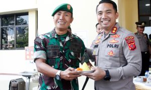 HUT Bhayangkara ke-76, Polres Cianjur Dapat Surprise dari Dandim 0608/Cianjur