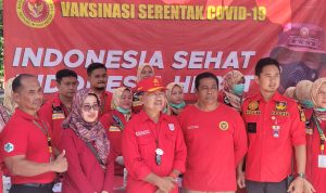 Antusias Warga Ikut Vaksin Covid-19 Bersama BIN di Empat Desa di Pagelaran