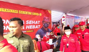 Bupati Cianjur Apresiasi BIN Gelar Gebyar Vaksinasi Covid-19 di Kegiatan Desa Manjur