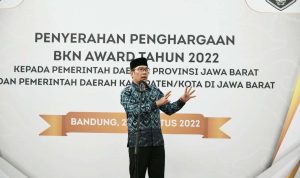 Pemda Provinsi Jawa Barat dan 11 Kabupaten/ Kota Raih Penghargaan BKN Award 2022