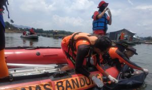 Tiga Hari Pencarian, Korban Tenggelam di Perairan Jangari Cianjur Ditemukan Meninggal Dunia