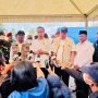 Uu Ruzhanul Dampingi Presiden Joko Widodo Tinjau Tempat Relokasi Pengungsi Bencana Gempa Cianjur