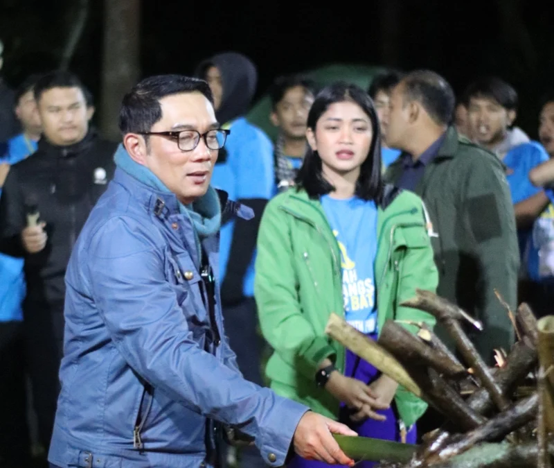 Kemah Kebangsaan DPD KNPI Jabar 2022 Dibuka Ridwan Kamil