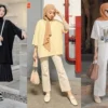 OOTD Kaos Oversize HIjab, Simple Tetap Slay Ala Selebgram