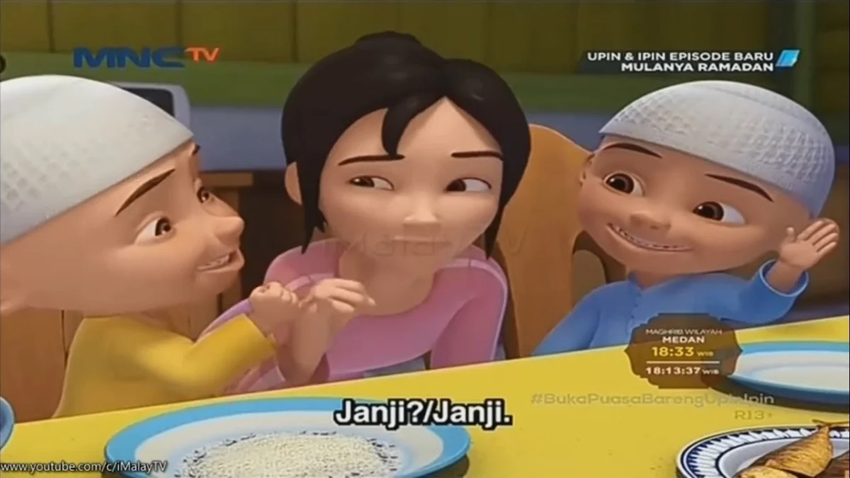 karakter pemeran upin ipin