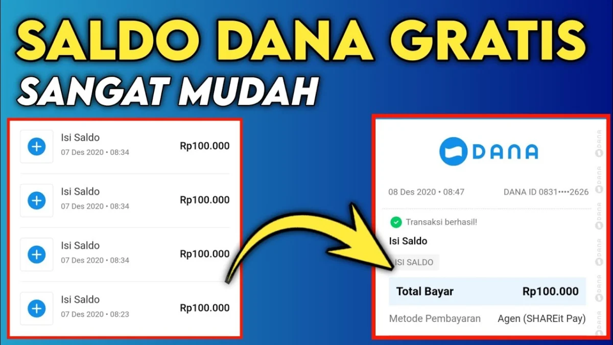 saldo dana gratis