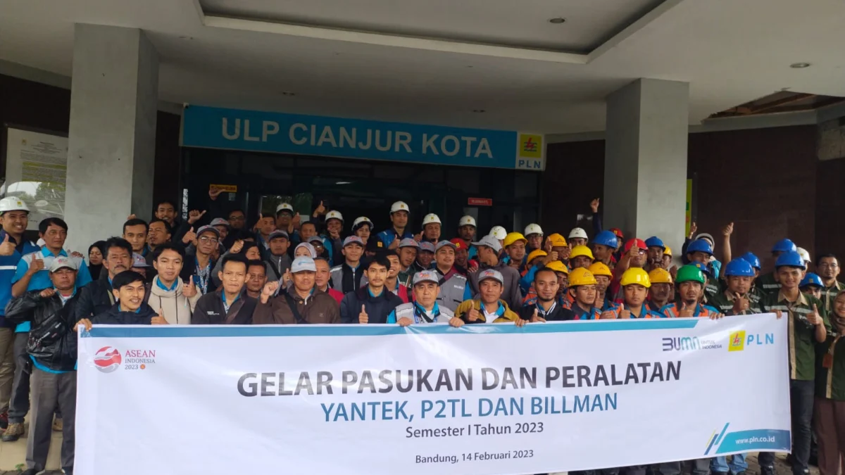 Cuaca Ekstrem, PLN UP3 Cianjur Siagakan Ratusan Petugas Yantek