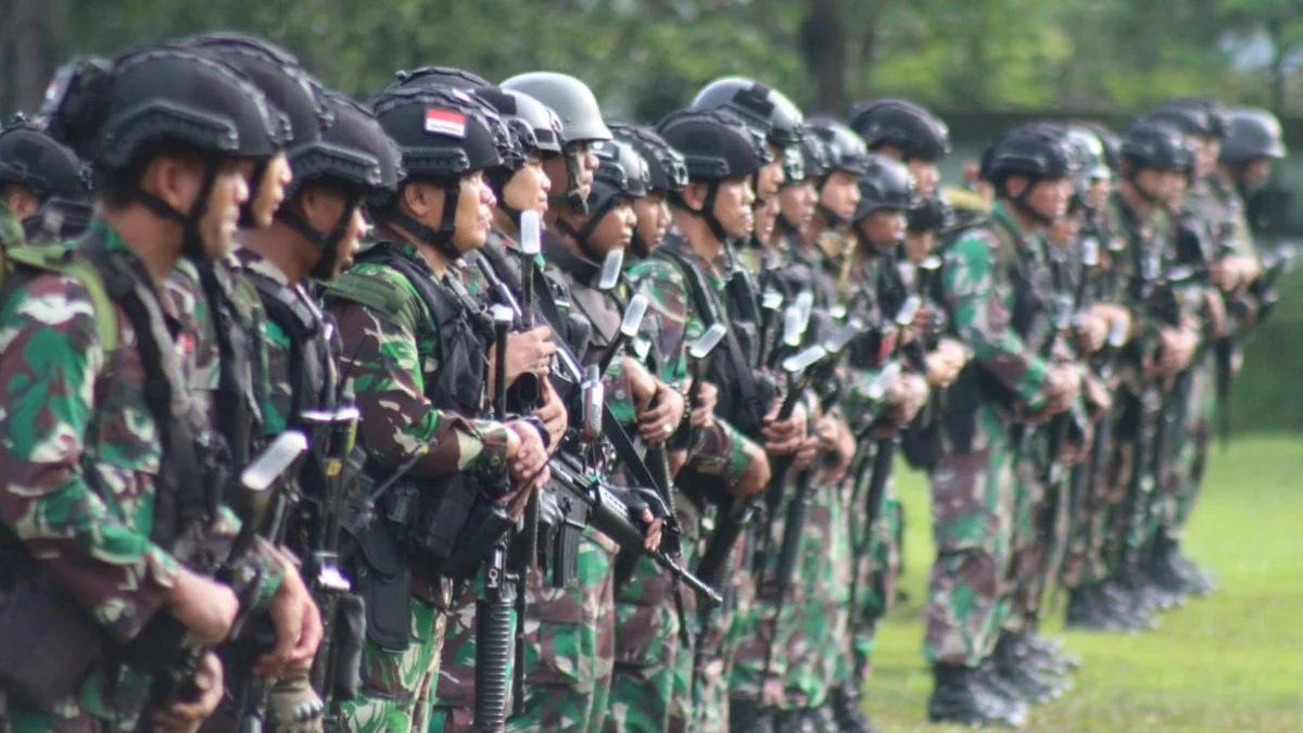 Yonif Raider 330 Gelar Latihan Perang Persiapan ke Papua. (ist)