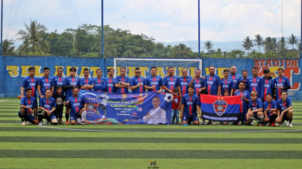 Jalin Silaturahmi Lewat Olah Raga, Hendry Juanda Apresiasi Launching Football Club IKAO