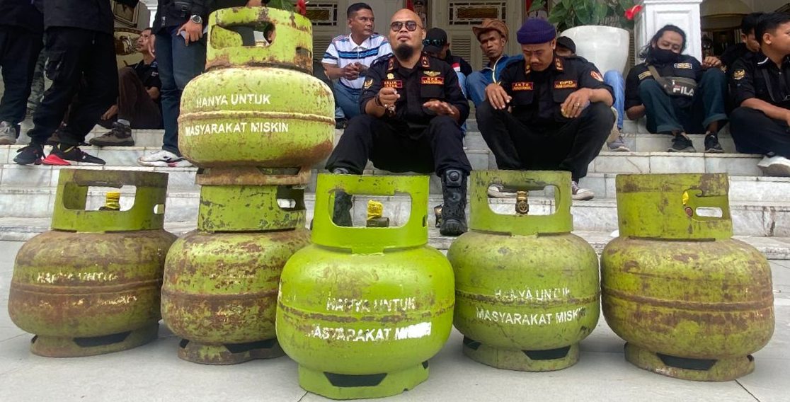 Polres Cianjur akan Selidiki Pelanggaran Harga Gas 3kg. (mg1)