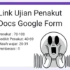 Link Ujian Penakut