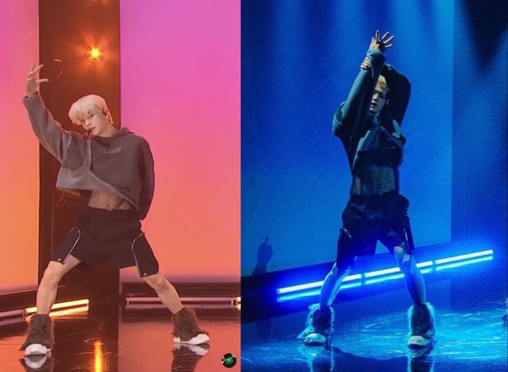 Abs Soobin Terekspos Saat TXT Perform Di 'Late Late Show (WOWKEREN.COM)