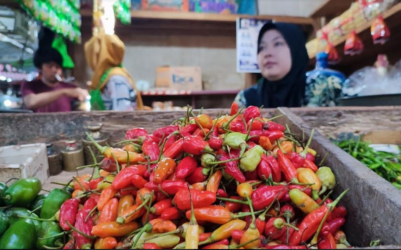 Jelang Puasa Harga Cabai Makin Pedas. (net)