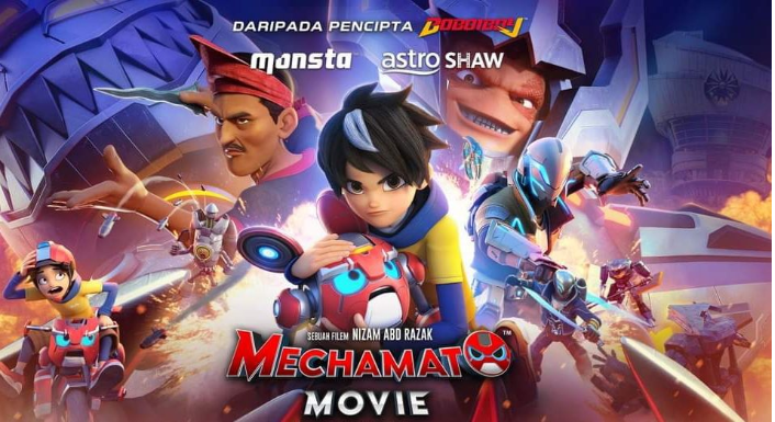 Mechamato Movie, Film Animasi Mengangkat Kisah Boboiboy