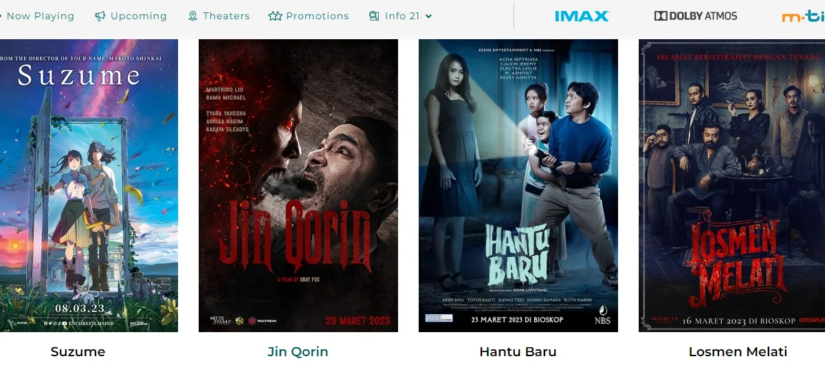 Berikut Film Keren yang Tayang di Bioskop Hari Ini