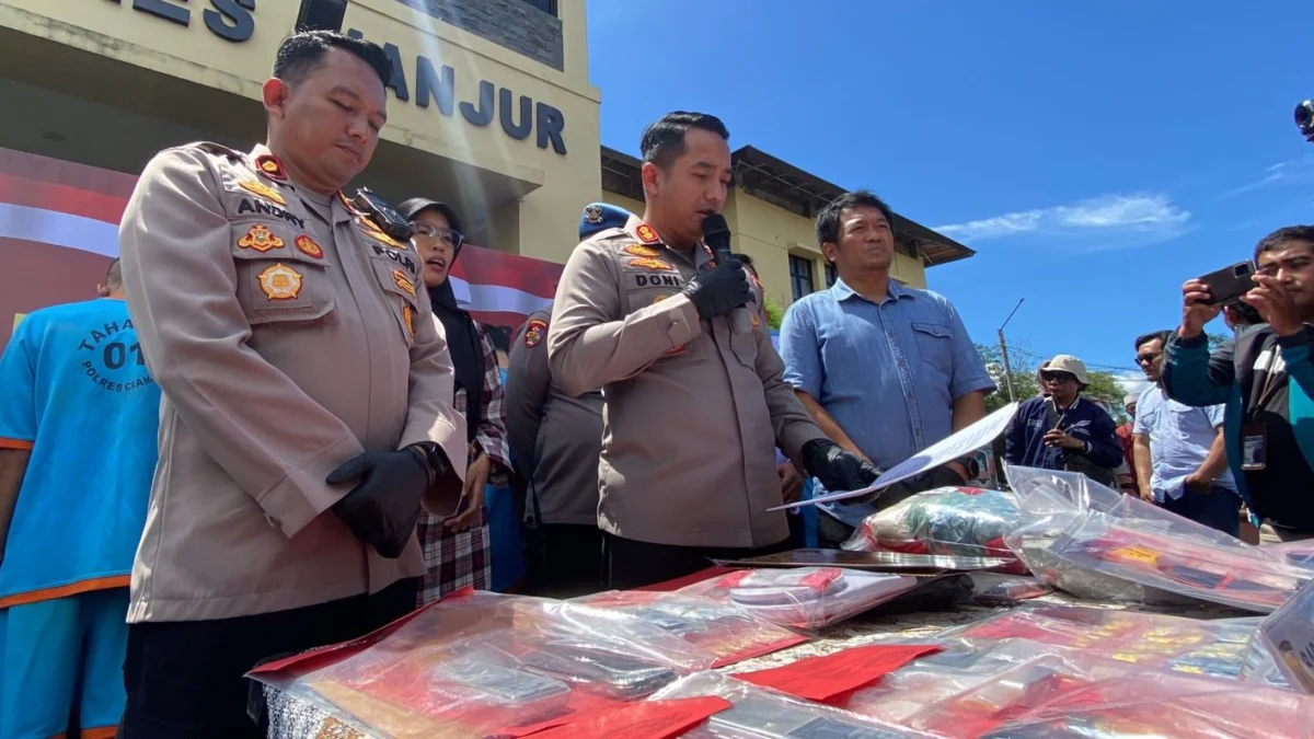 IRT Pengguna Sabu Nekat jadi Kurir Narkoba. (zen)