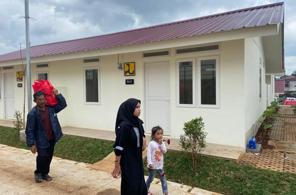 Ratusan Rumah Relokasi Korban Gempa Cianjur Belum Dihuni. (zan)