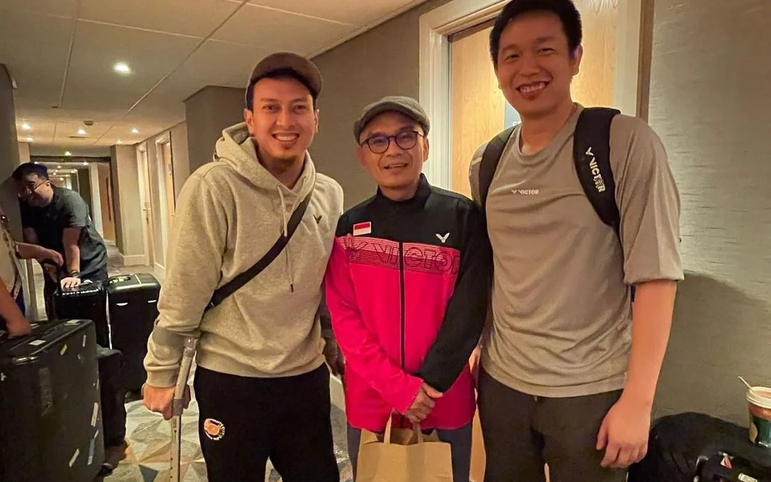 Mohammad Ahsan Alami Cedera Usai Final All England, Lututnya Bengkak!