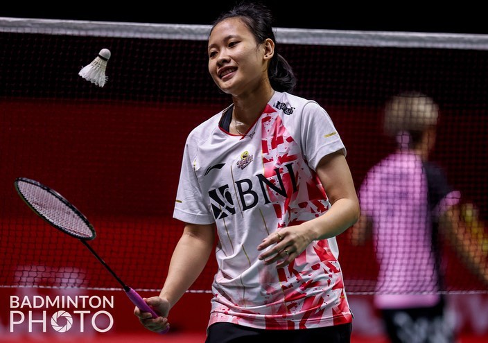 Tangis Pitha Haningtyas Mentari Pecah di Swiss Open, Usai Ditinggal Syabda Perkasa