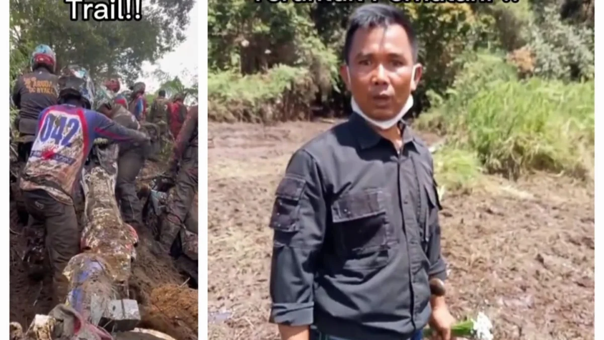 Even Trail Ranca Upas Berujung Perusakan Tanaman Langka