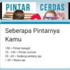 Link Tes Kepintaran. Buktikan Bahwa kamu Tidak sebodoh itu! (jabar ekspres)