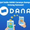 Cuma Daftar Pake No HP Bisa Cair Saldo DANA 500 Ribu!!