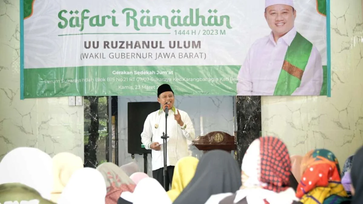 Wagub Uu Ruzhanul: Silaturahmi Bagian dari Ibadah